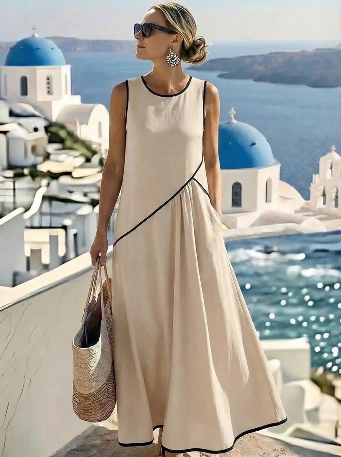 Vestido de verano a rayas Lotte™