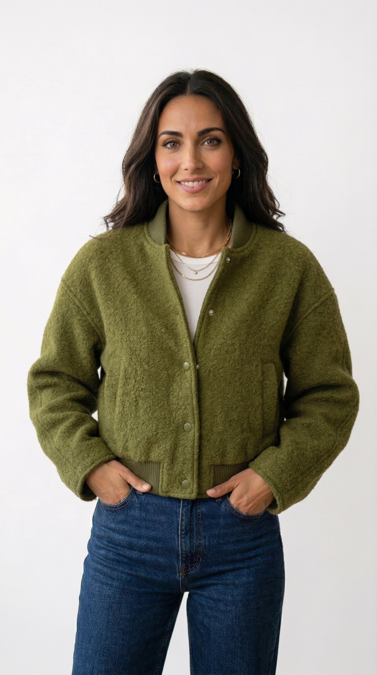 CHAQUETA OVERSIZE SUAVE Y CALIDA ERIKA