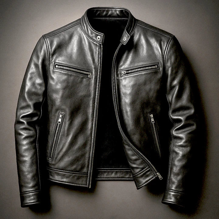 Chaqueta de cuero vintage