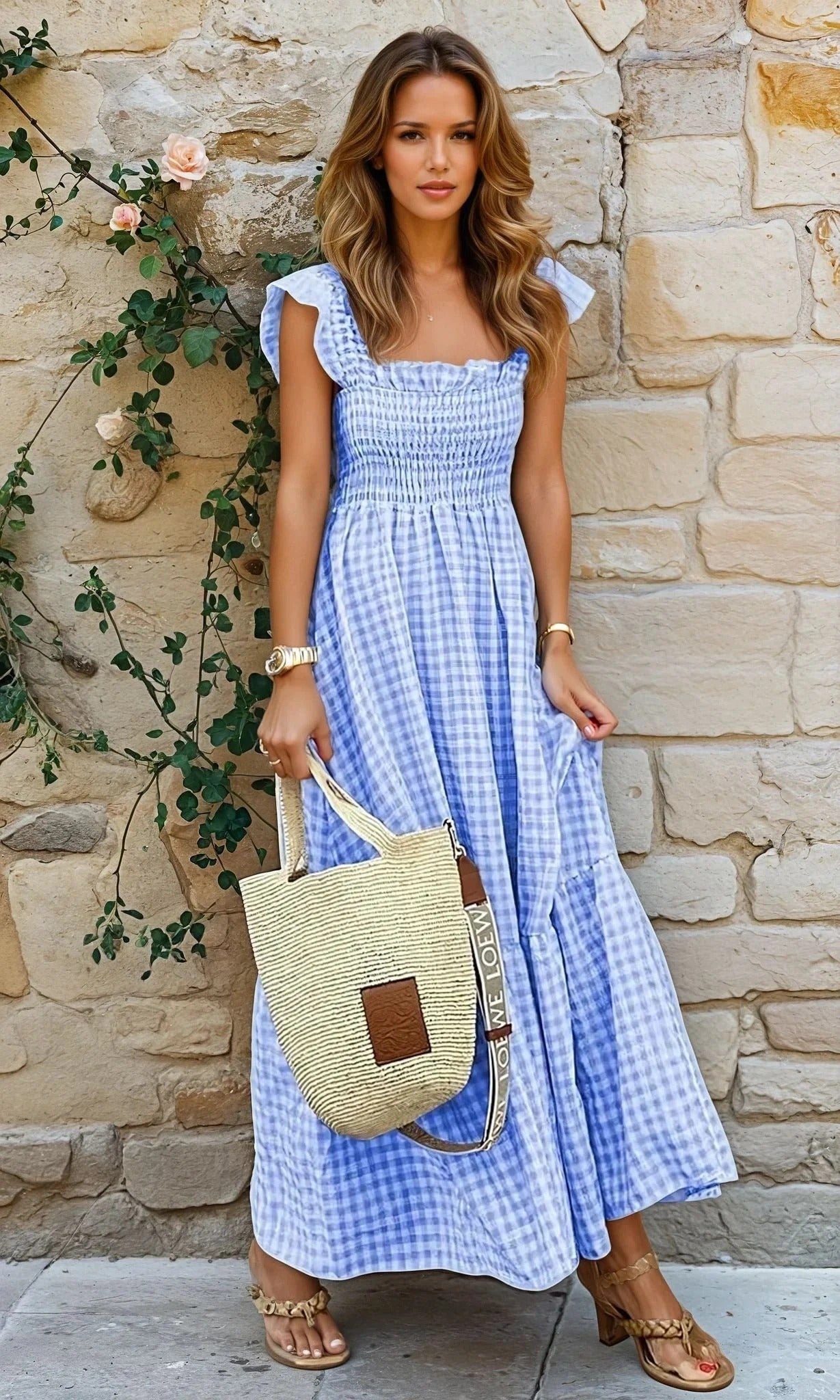 VESTIDO LARGO CASUAL ESPECIAL ISOLDE