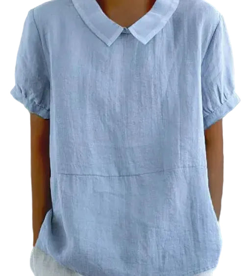 BLUSA DE LINO REFINADA