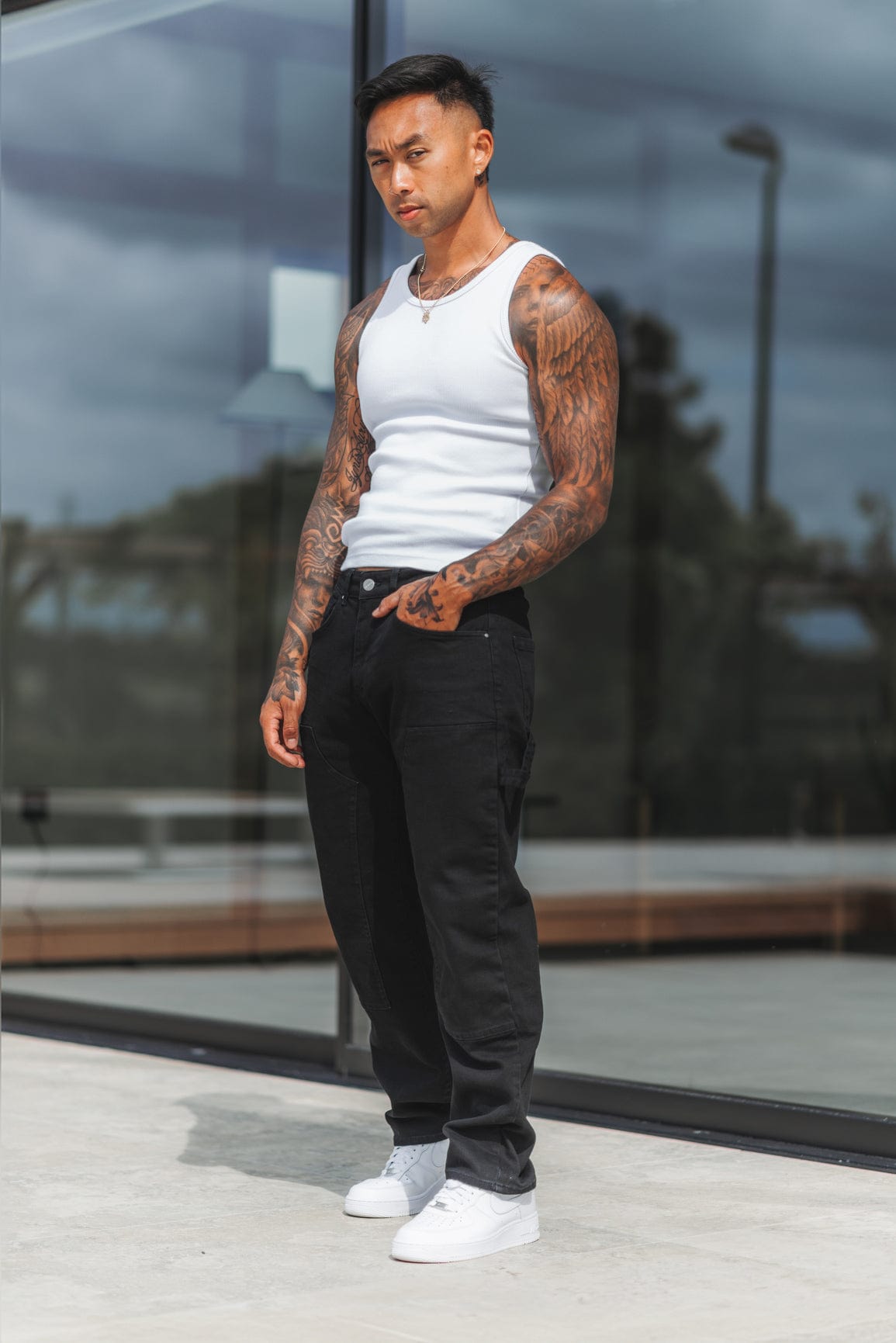 CARPENTER JEANS - NEGRO