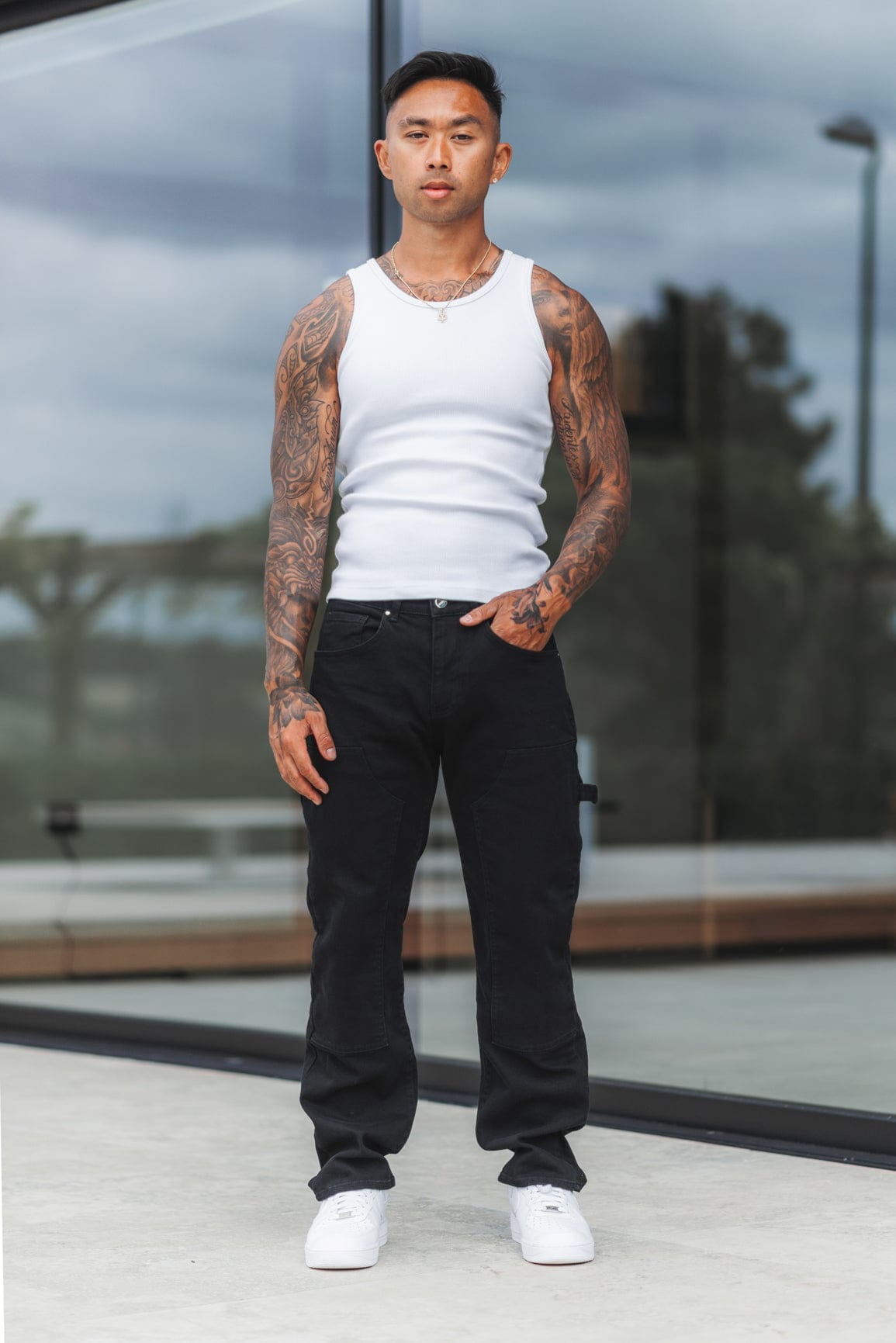 CARPENTER JEANS - NEGRO