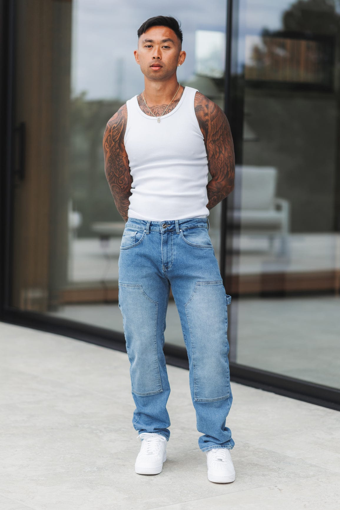 VAQUEROS CARPENTER - AZUL CLARO