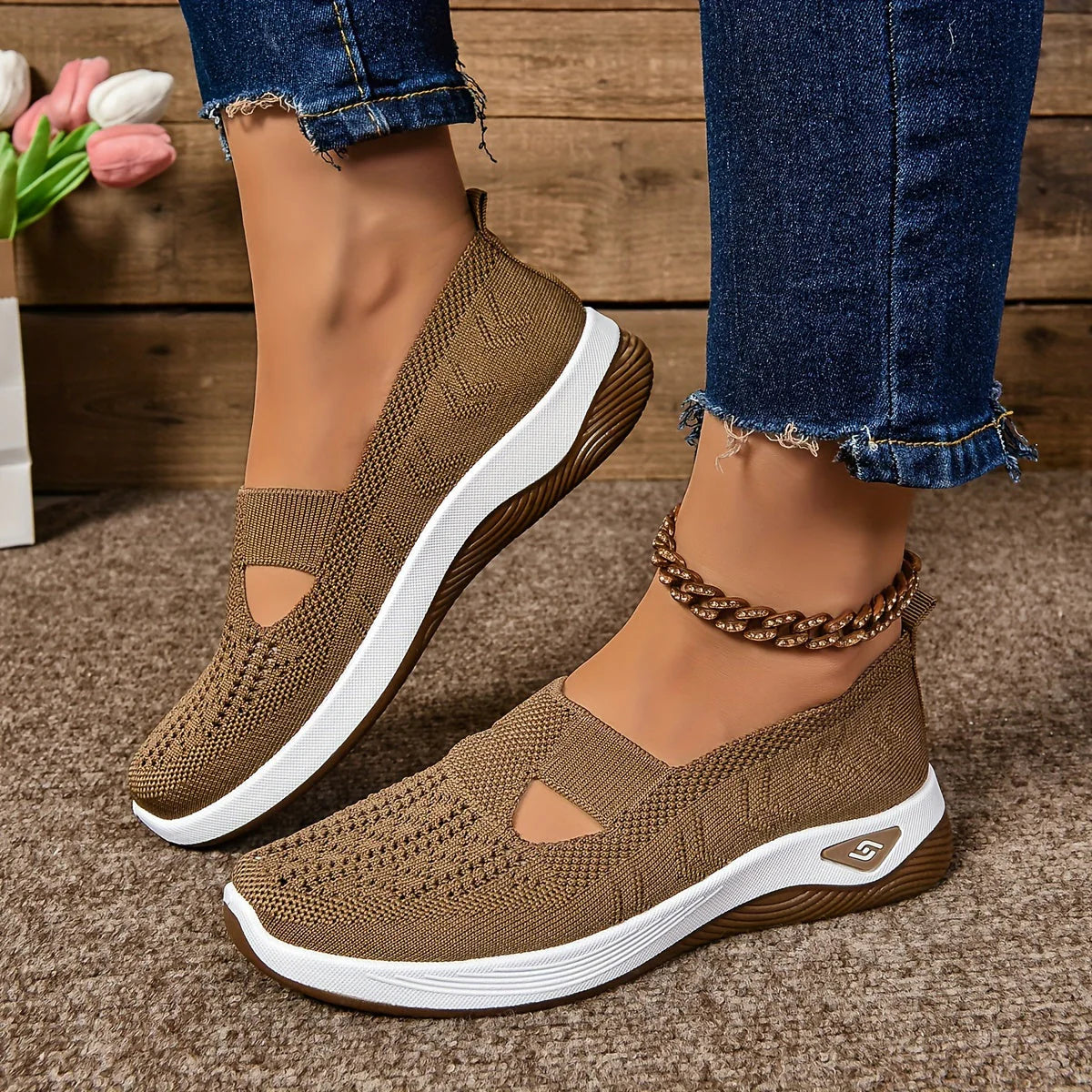 Zapatos ortopédicos antideslizantes + PLANTILLAS GRATIS