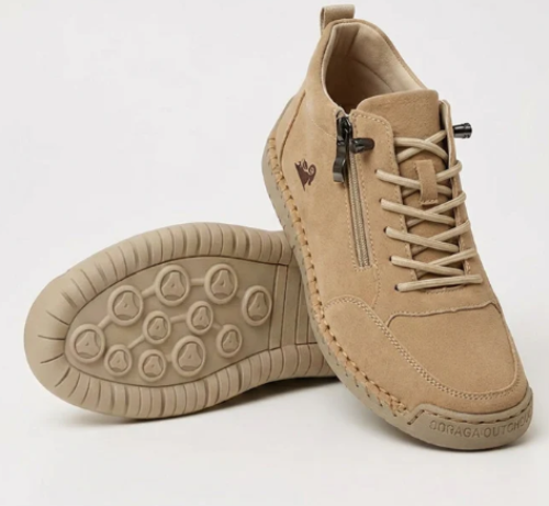 Zapatos ortopédicos cómodos Flora con cremallera